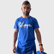 Carica l'immagine nel visualizzatore di Gallery, T-shirt blu Giorgio Petrosyan