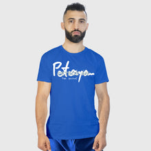 Carica l'immagine nel visualizzatore di Gallery, T-shirt blu Giorgio Petrosyan