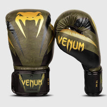 Carica l'immagine nel visualizzatore di Gallery, Guantoni da boxe Venum Impact - Khaki/Oro