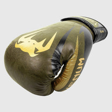 Carica l'immagine nel visualizzatore di Gallery, Guantoni da boxe Venum Impact - Khaki/Oro