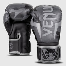 Carica l'immagine nel visualizzatore di Gallery, Guantoni da boxe Venum Elite - Nero/Camo scuro