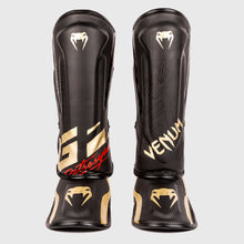 Load image into Gallery viewer, Petrosyan 2.0 Shin Guards - Black / Gold