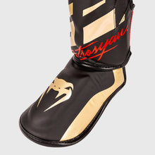 Load image into Gallery viewer, Petrosyan 2.0 Shin Guards - Black / Gold
