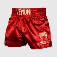 Carica l'immagine nel visualizzatore di Gallery, Pantaloncini Muay Thai Classic Venum - Bordeaux/Oro