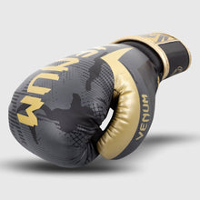 Load image into Gallery viewer, Venum Elite Boxing Gloves - Black / Gold