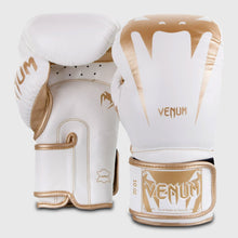 Load image into Gallery viewer, Venum Giant 3.0 boxing gloves - Nappa leather - White / Gold