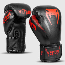 Load image into Gallery viewer, Venum Impact Boxing Gloves - Black / Red