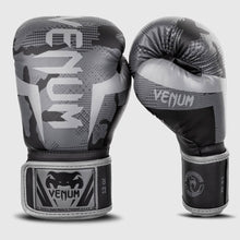 Load image into Gallery viewer, Venum Elite Boxing Gloves - Black / Dark Camo