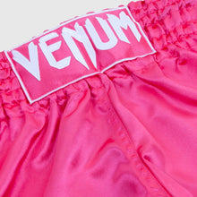 Carica l&#39;immagine nel visualizzatore di Gallery, Pantaloncini Muay Thai Classic Venum - Rosa/Bianco