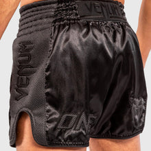 Load image into Gallery viewer, ONE FC Impact Muay Thai Shorts - Black / Black