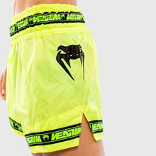 Load image into Gallery viewer, Venum Muay Thai Parachute Shorts - Neon Yellow