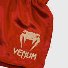 Load image into Gallery viewer, Venum Classic Muay Thai Shorts - Bordeaux / Gold